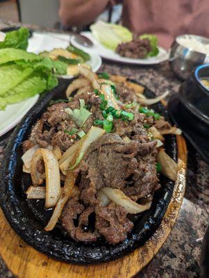 Beef bulgogi