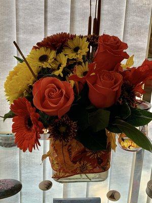 Beautiful fall bouquet!