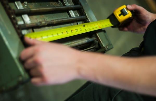 We provide measurements of all our in-stock inventory so you can find the right machine for your product's size.