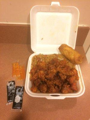 Medium order of General Tso's Chicken ($8.55)