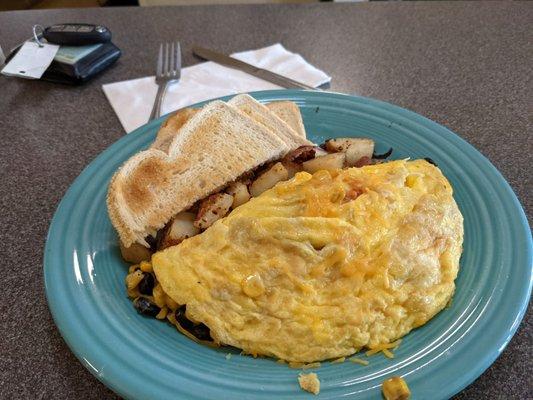 Southwestern omelette