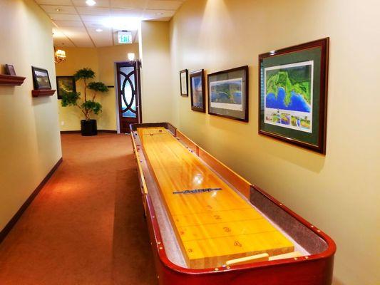 How About a Game of Shuffle Board while you wait?