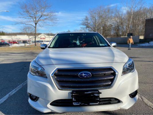 Exterior of car after wash