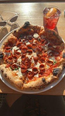 Salami pepperoni Pizza