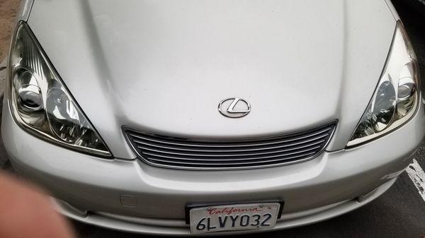 Front end Lexus repaired.