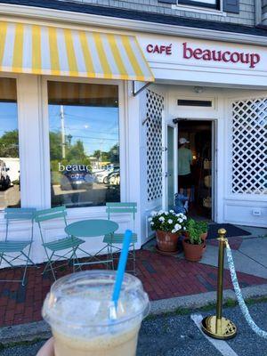 Summer Shakerato and Cafe Storefront