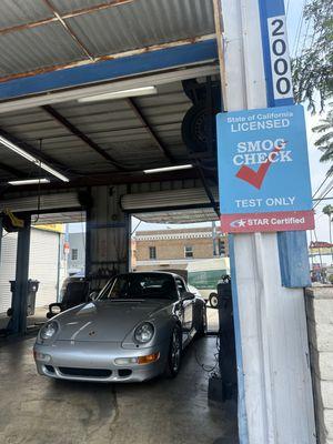 In for a smog check