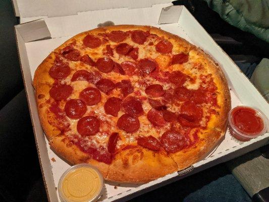 The manager's special with Pepperoni