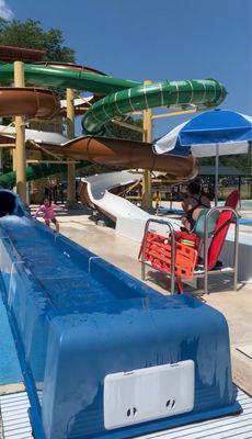 Water slides