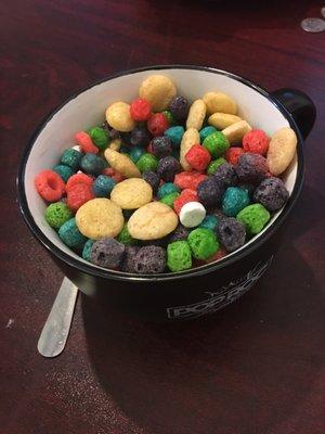 Cereal for dinner!