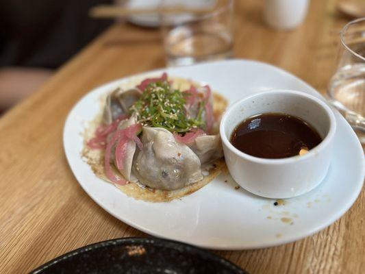 Garlic Butter Crab Dumplings (upgraded with lace)