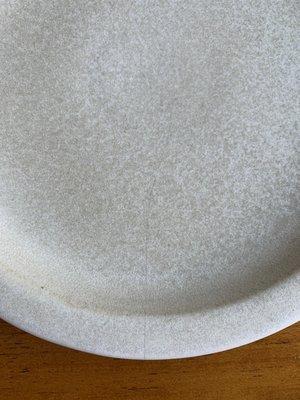 Mendocino stoneware plate- Cracked