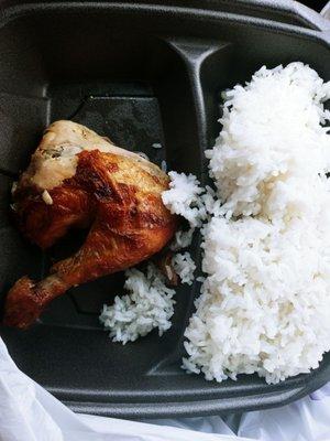 rice and chicken