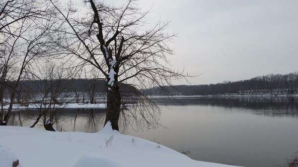 Picturesque view of the CT River.