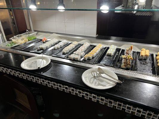 Weekend Dinner buffet - Sushi section