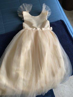 Altered flower girl dress - amazing job!