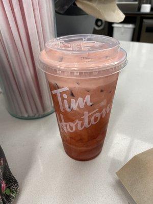 Red Velvet Cream Cold Brew with Cold Foam