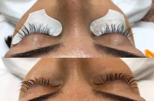 Eyelash lift