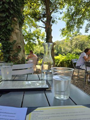 Peaceful views leading to the Peconic River.