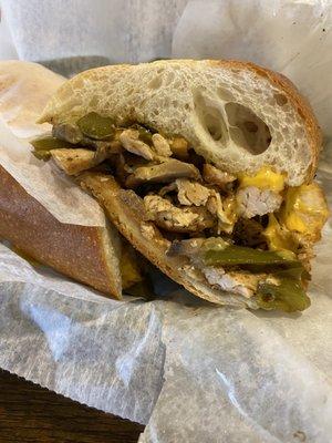 The Chicken Cheesesteak!