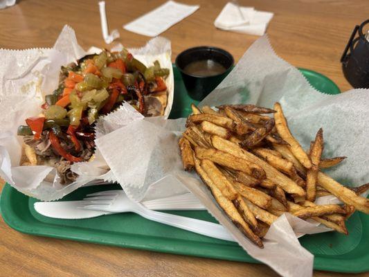 Italian Beef and Fresh Cut Fries