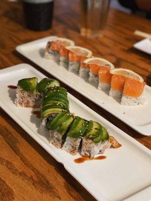 Caterpillar roll, Washington roll @lesminaddio