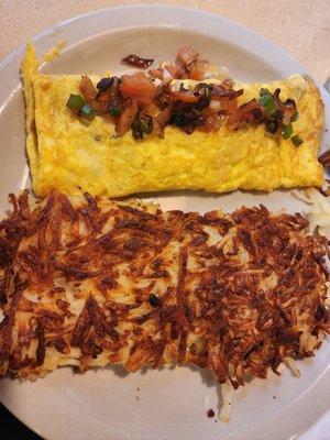 Garden omelettes