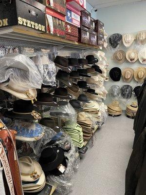 The haberdashery corner.