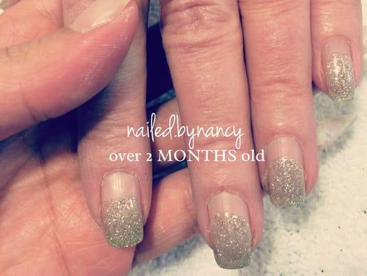 Gel manicure over 2 months later by Nancy