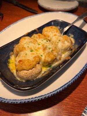 Seafood-Stuffed Mushrooms