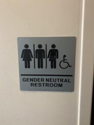 Gender neutral bathrooms