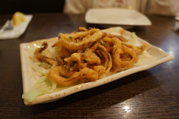 Thai Herbal Calamari