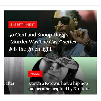 Not front page anymore lol https://hiphopvision.com/music/ktown-2-k-town-how-a-hip-hop-fan-became-inspired-by-k-ulture/