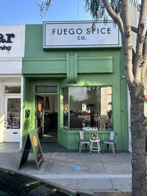 Fuego Box hot sauce store