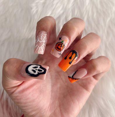 Hallowen nails