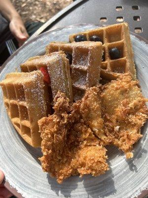 Chicken and Waffles