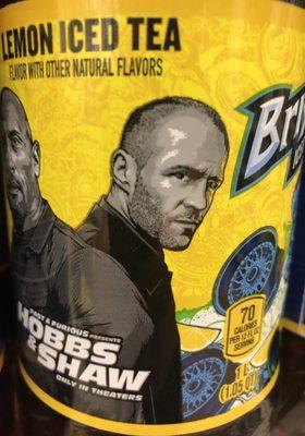 8/29/19. Thursday night. Interesting snacks at Dollar Tree! Hobbs & Shaw Iced Tea, y'all!!