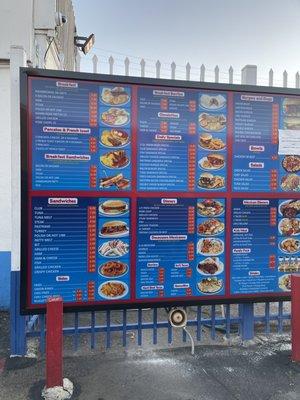 Menu & prices