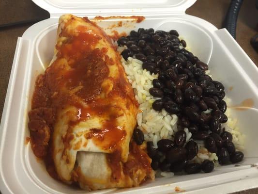 Chicken enchiladas