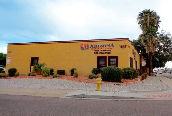 Arizona Medical Clinic, on 19th Avenue corner Heatherbrae.