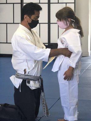 Master Alonzo and a young student !