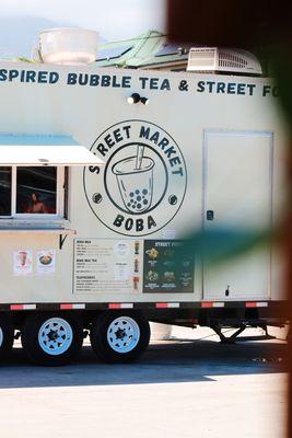 One of our food truck vendors: Street Market Boba