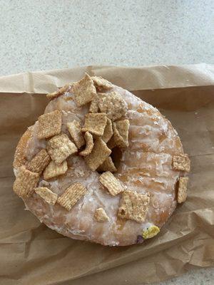 Cinnamon Toast Crunch donut