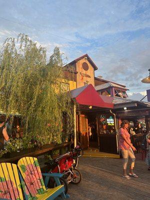 Entrance to Small Bar from the dock