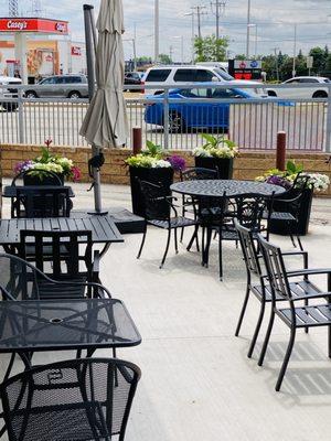 Outdoor seating