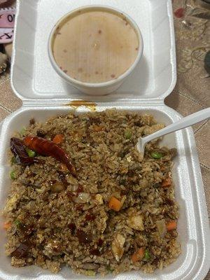 combination fried rice