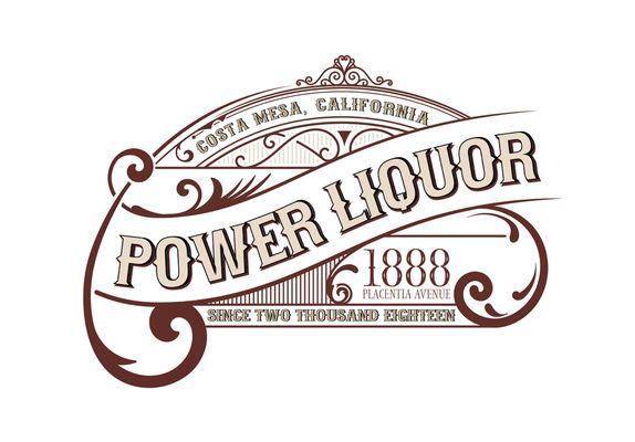 Power Liquor Storefront Sign