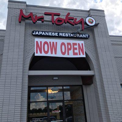 We are now open!!!! Come try out our unlimited sushi & hibachi option