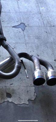 Bent Exhaust