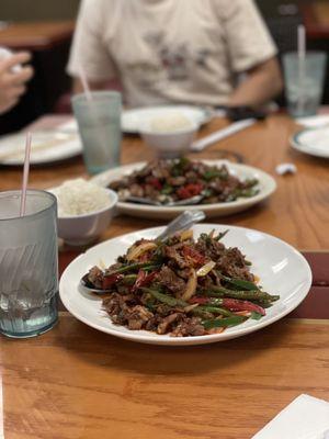 ig: @whatsviveating  |  double peppered beef and cumin lamb